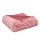preview thumbnail 6 of 8, CosmoLiving Cleo Ombre Print Shaggy Fur Throw
