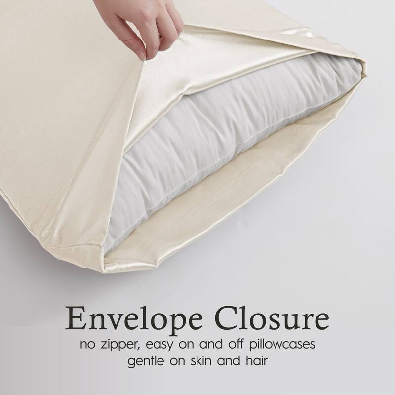 Juliette LeBlanc New York Silky Satin Pillowcase (Set of 2)