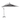 Glam 10-foot Solar LED & UV 50+ Cantilever Umbrella (No Base)