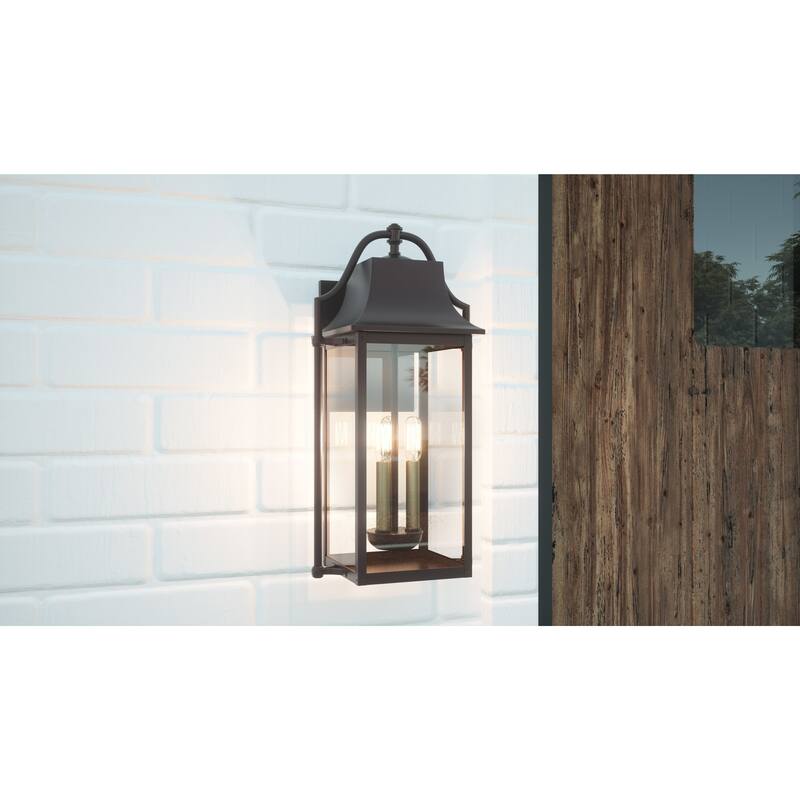 Bellevue Elsie 3 Light 21" Tall Outdoor Wall Sconce