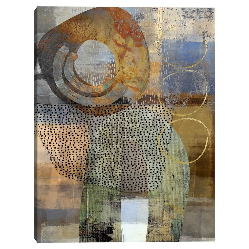 Tipping Point Abstract by Nikki Chu Canvas Art Print
