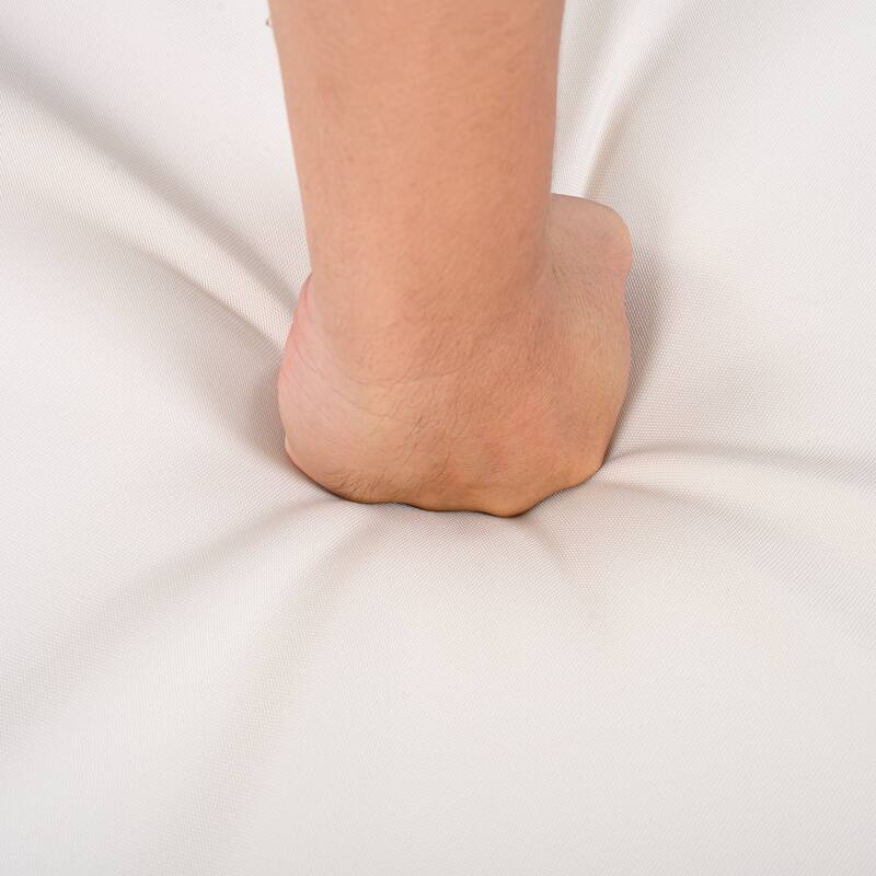 Christopher Knight Home - Harborlane Outdoor Acacia Wood 5-Piece Patio Dining Set with Cushioned Chairs