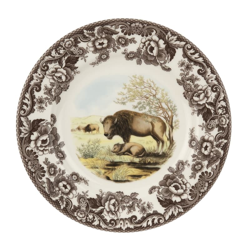 Spode Woodland Dinner Plate Animal Motifs