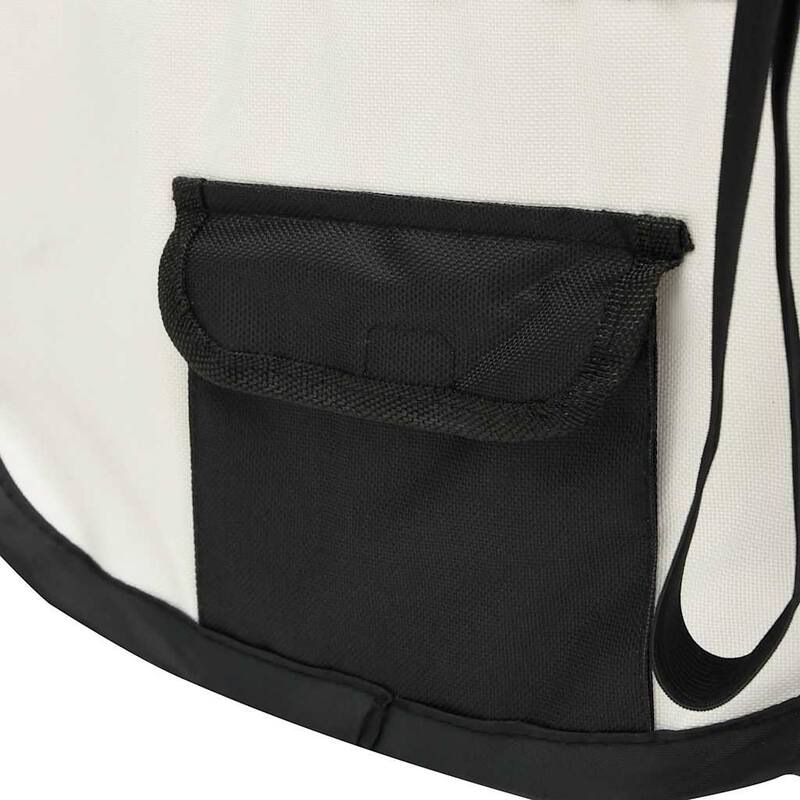vidaXL Foldable Dog Playpen with Carrying Bag Dog Kennel Puppy Run Playpen