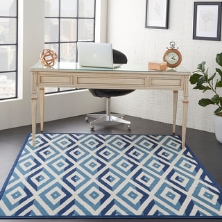 Nourison Grafix Modern Geometric Area Rug