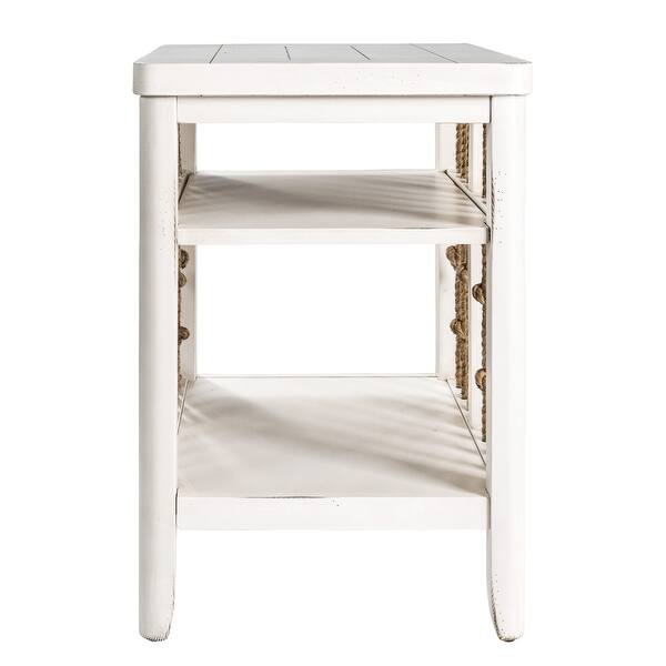 Shop Dockside Ii White Chair Side Table On Sale Overstock 10562540