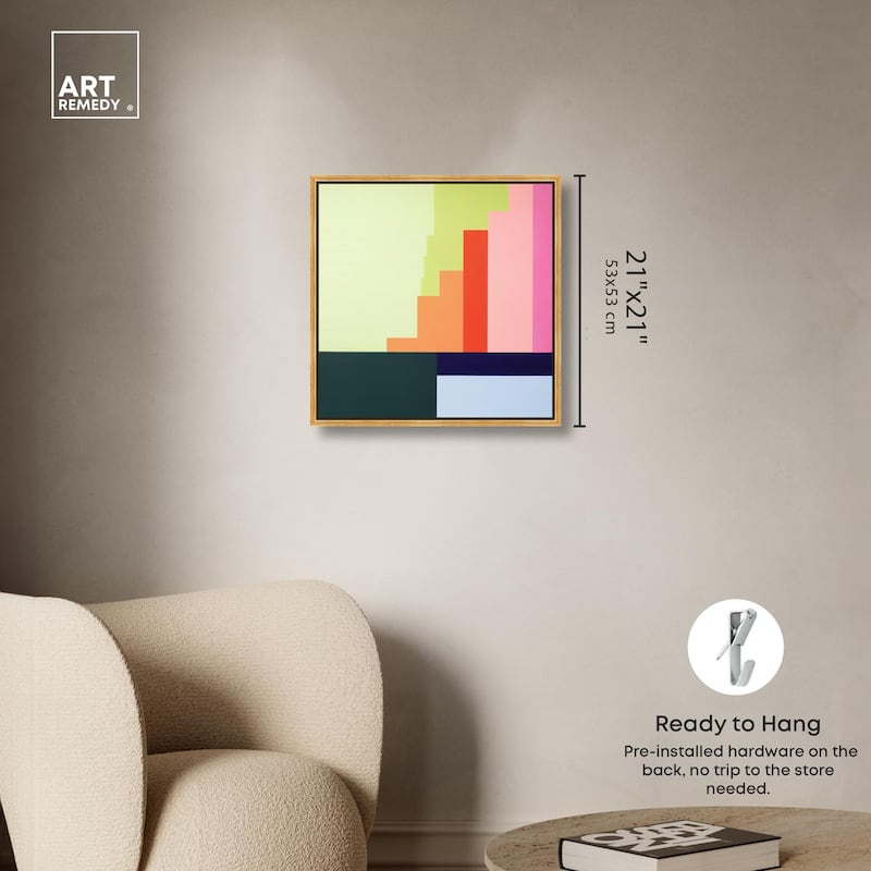 Rectilinear Rhapsody I Canvas by Art Remedy
