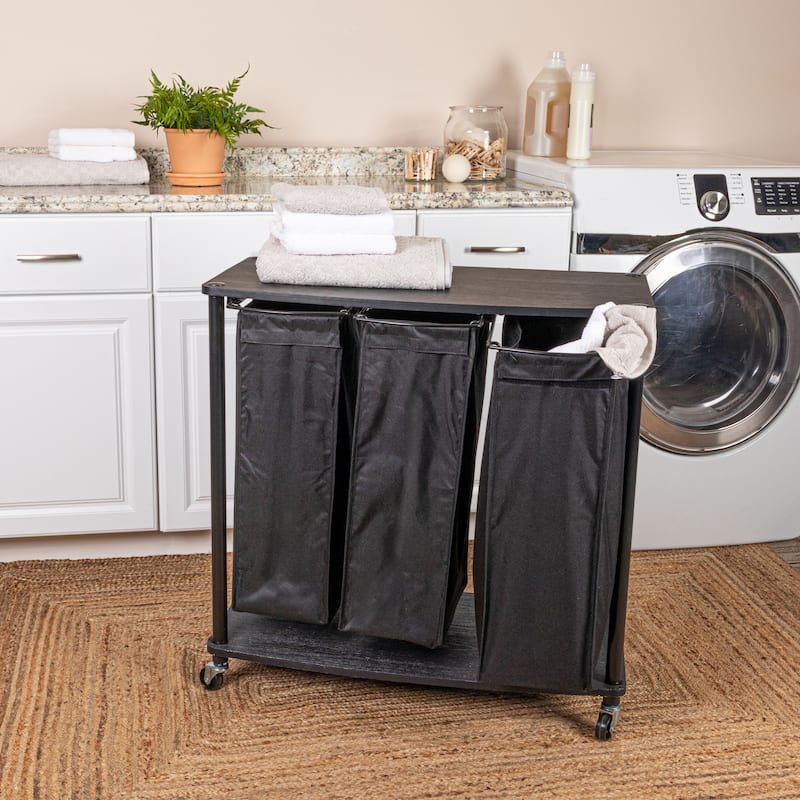 Household Essentials 3-Bag Laundry Sorter