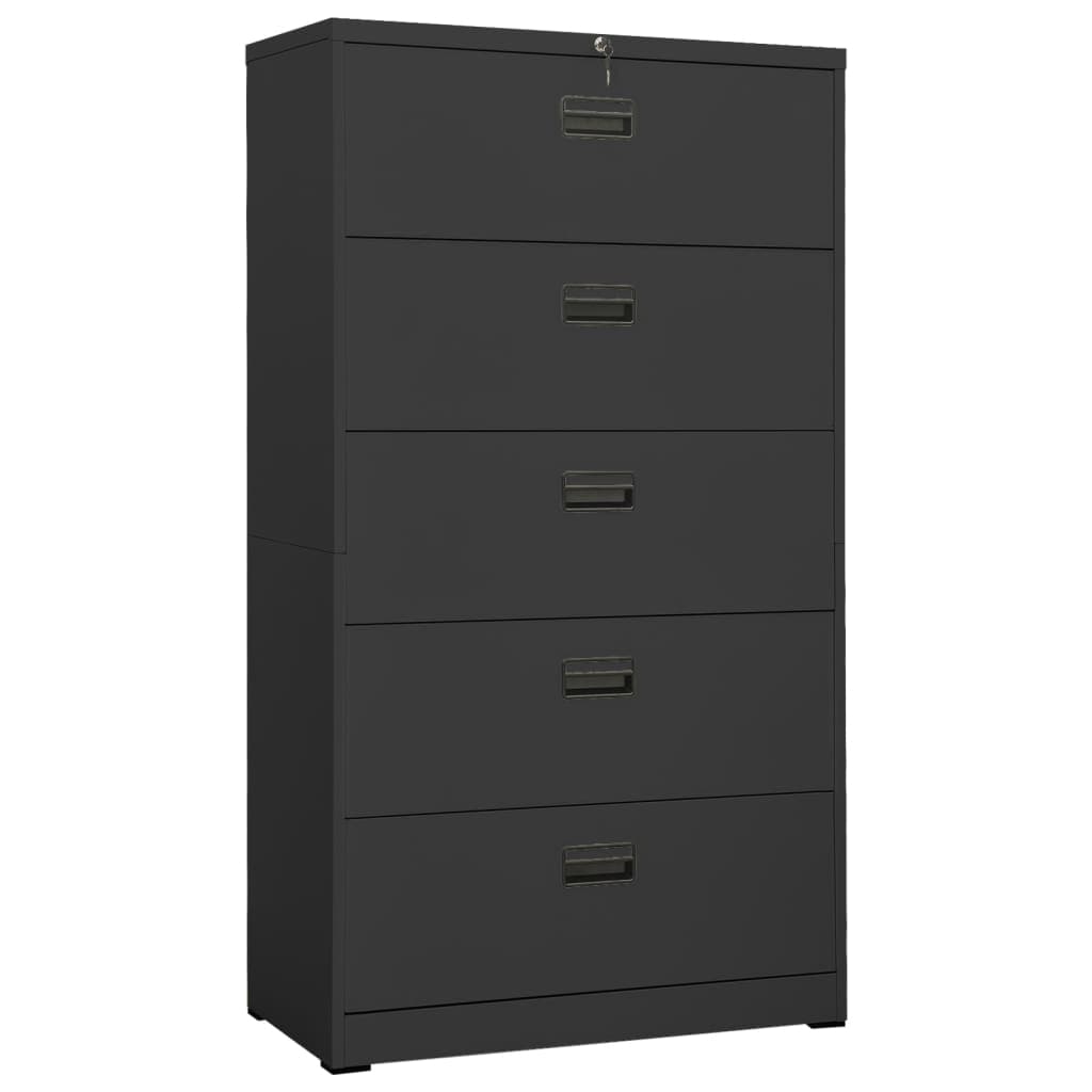 Filing Cabinet Anthracite 35.4