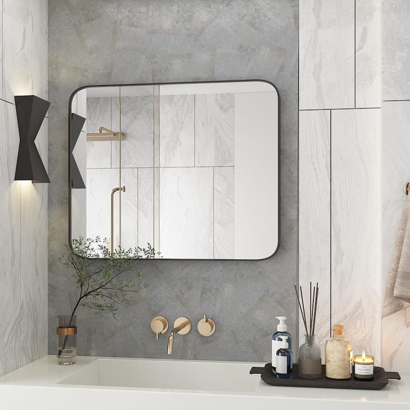 Wall-Mounted Mirrors - Premium Rectangular Bathroom Mirror