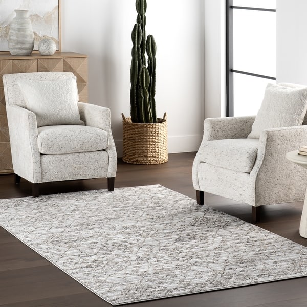 slide 2 of 16, Nuloom Winnie Geometric Area Rug 10' x 14' - Beige - Rectangle