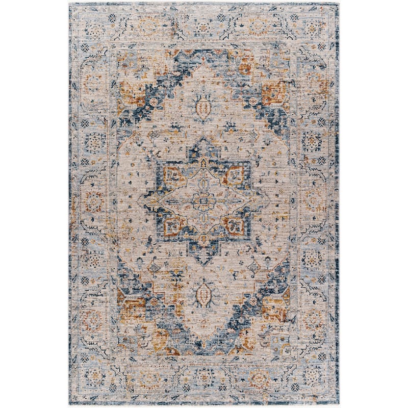 Livabliss Traditional Laila Medallion Area Rug