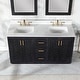 preview thumbnail 140 of 196, Altair Gazsi Bathroom Vanity with Composite Stone Countertop without Mirror