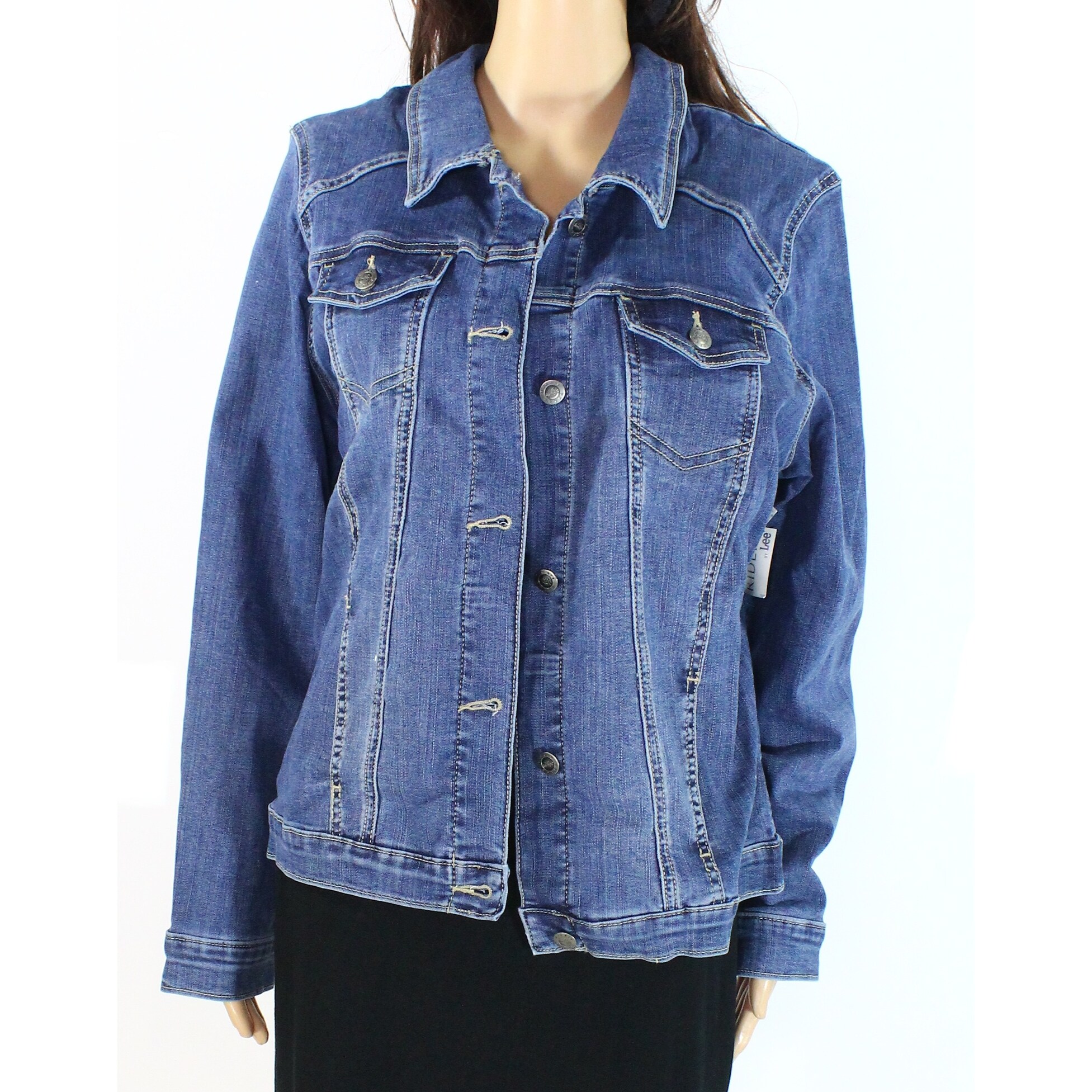 riders by lee indigo women's denim jacket