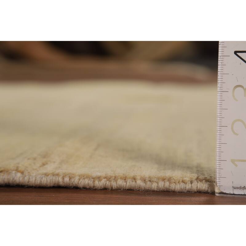 Modern Gabbeh Oriental Area Rug Handmade Bedroom Wool Carpet - 5'0" x 6'8"