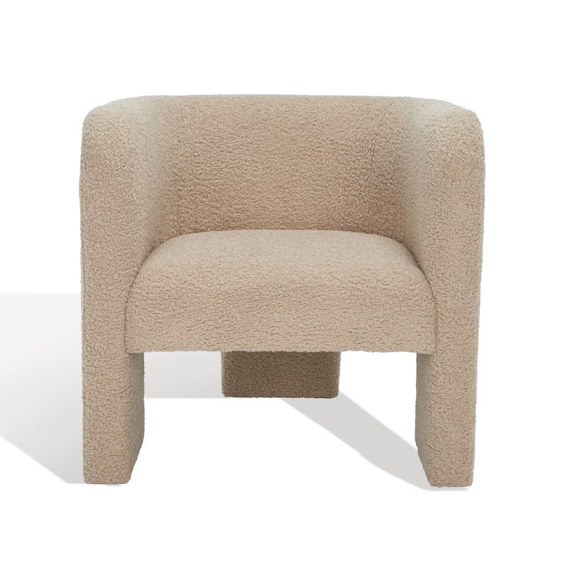 SAFAVIEH Couture Sammie 3-Leg Boucle Accent Chair - 30 in. W x 30 in. D x 29 in. H