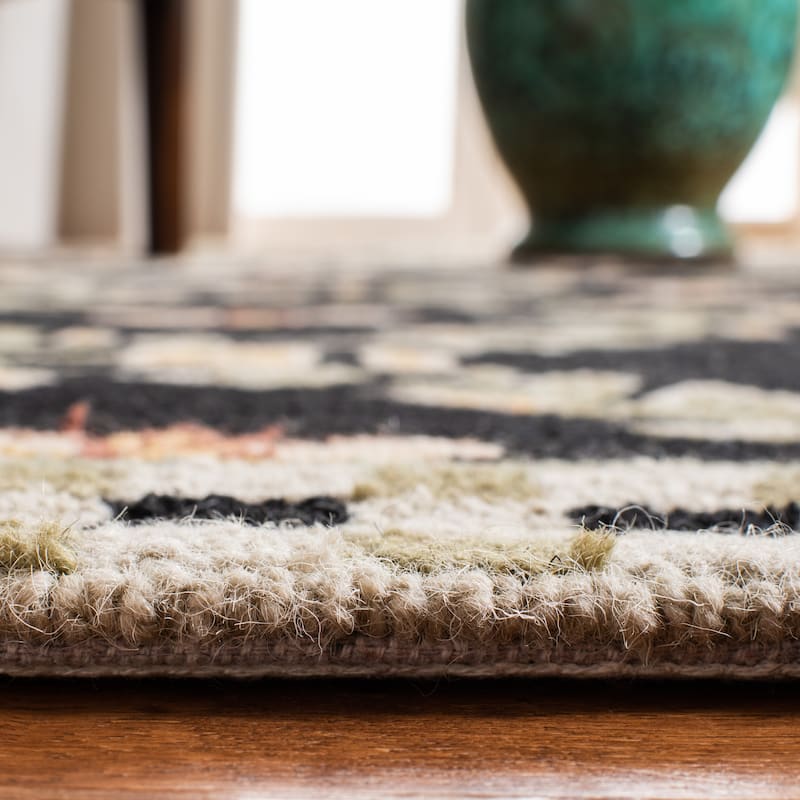 SAFAVIEH Handmade Chelsea Aubree French Country Trellis Wool Rug