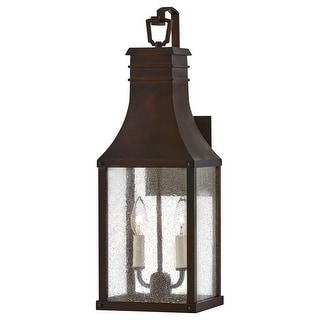 Hinkley Lighting Beacon Hill 2 Light 23" Tall Heritage Outdoor Wall