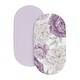 preview thumbnail 2 of 4, Sweet Jojo Designs Boho Shabby Chic Floral Girl 2P Baby Bassinet Fitted Sheets Solid Purple Ivory Bohemian Vintage Watercolor