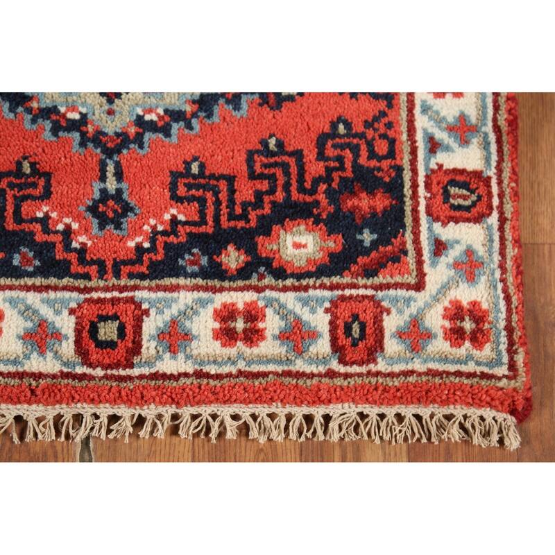Viss Indian Accent Rug Handmade Wool Carpet - 2'0"x 3'0"