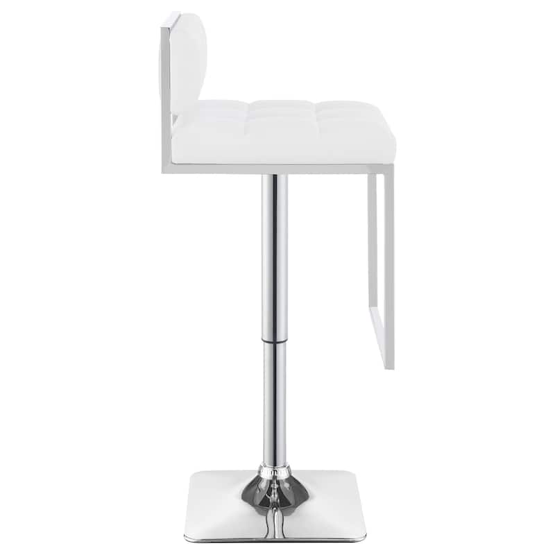 Alameda Adjustable Height Low Back Bar Stool