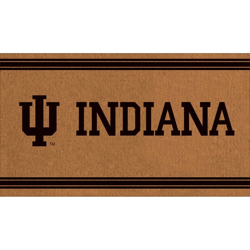 Indiana University PVC Door Mat