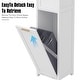 preview thumbnail 8 of 24, VECELO Tilt Out Laundry Hamper Cabinet with Laundry Baskets Hamper Bathroom Storage Cabinet Laundry Cabinet with Drawer