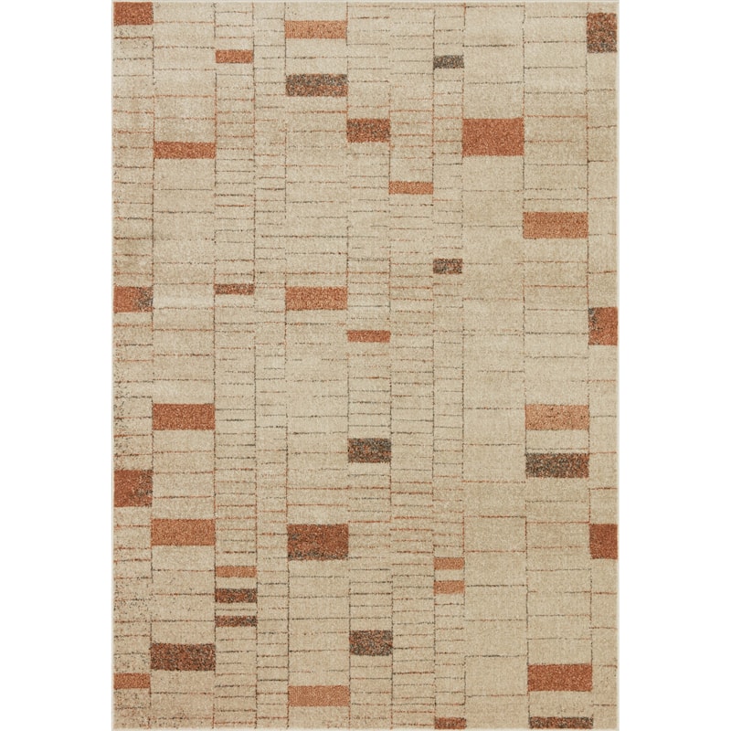 Alexander Home Bradford Mid Century Modern Area Rug