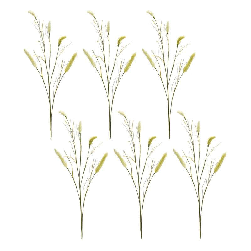 Foxtail Artificial Floral Sprays - 33.5" - Set of 6