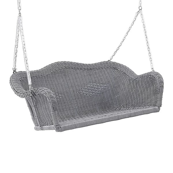 Maui Resin Wicker Hanging Loveseat Swing Bed Bath & Beyond 5093606