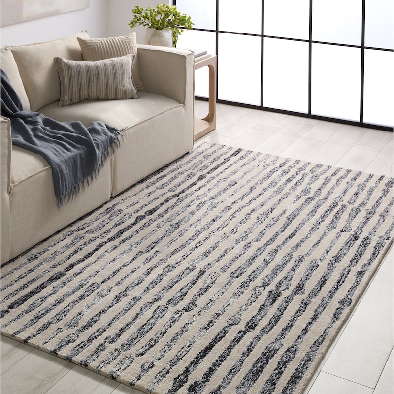 Nikki Chu Saville Handmade Abstract Rug