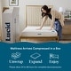 preview thumbnail 5 of 11, Lucid SureCool 6-Inch Gel Memory Foam Mattress, Medium-Firm Feel, Made in the USA