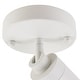 preview thumbnail 7 of 6, Shura - Modern White Integrated LED Spotlight with Adjustable Light Head, 3000K, 490 Lumens - 4.7" x 5.63"