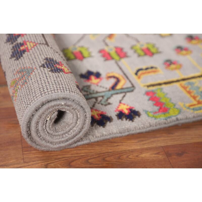 Ziegler Indian Foyer Rug Handmade Wool Carpet - 3'0"x 5'2"