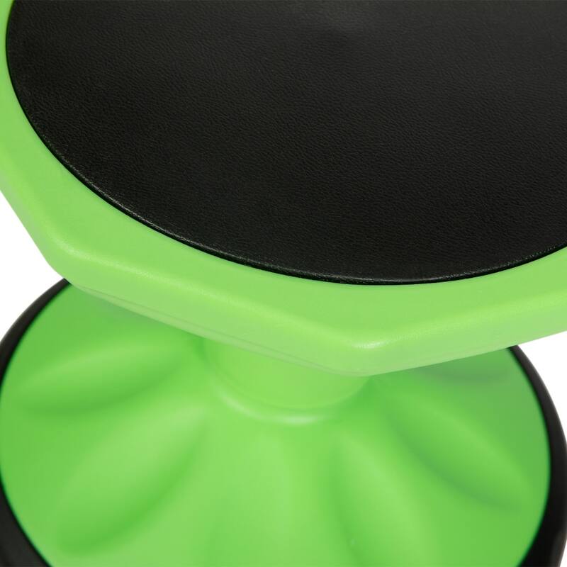 Commercial Fixed Height Collaborative Wobble Stool - 12.75"W x 12.75"D x 12"H