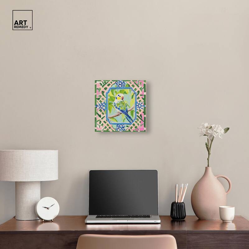 Garden Gate II Canvas by Art Remedy, Gallery Wrapped