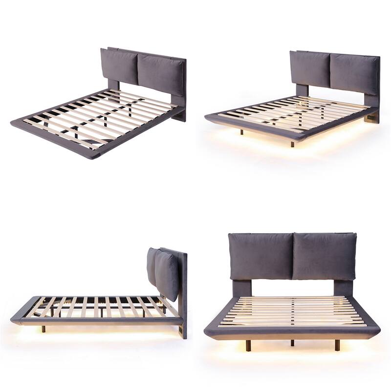 Full Size Upholstered Platform Bed