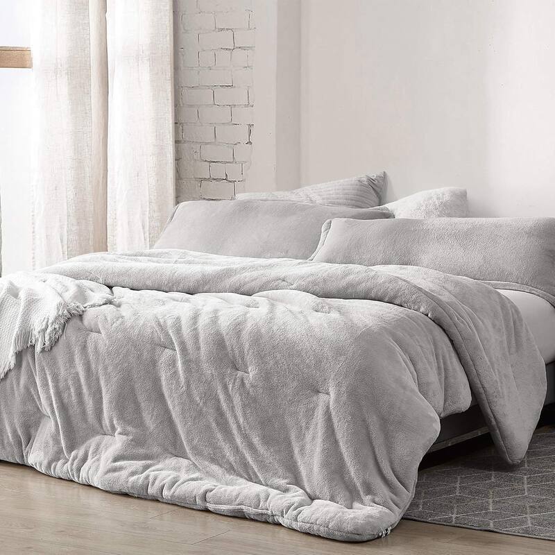 Me Sooo Comfy - Coma Inducer® Oversized Comforter Set - Glacier Gray - Queen