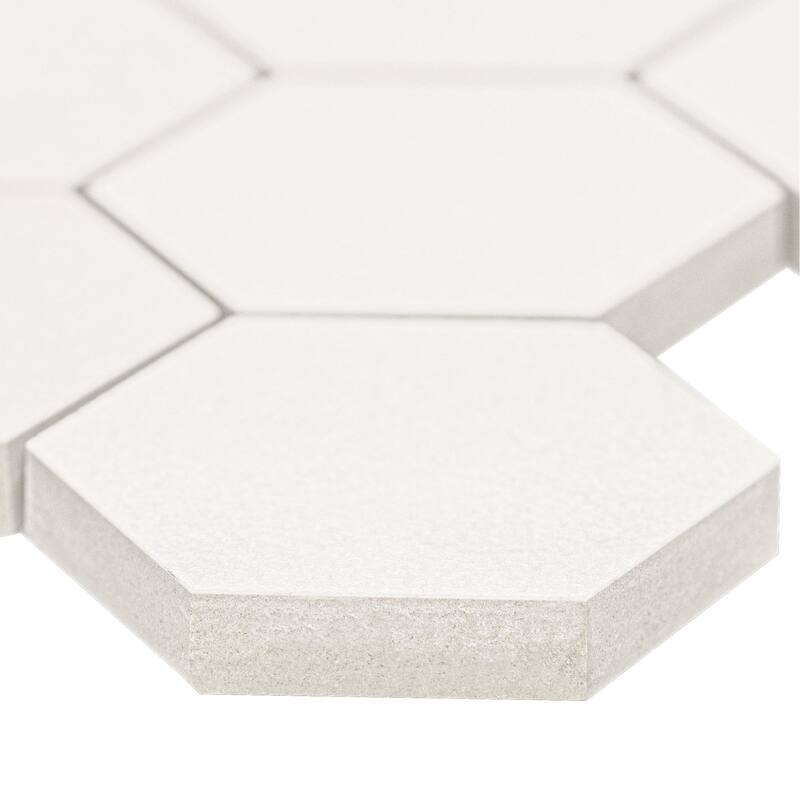Ackland AKN-P-BE2X2HXP-CA Beldale - 12" x 12" Porcelain Geometric