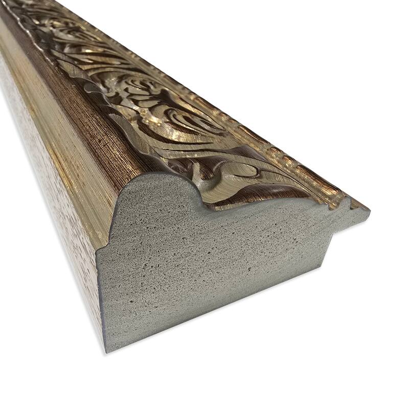 Luxe Non-Beveled Framed Full-Length Floor Leaner Mirror