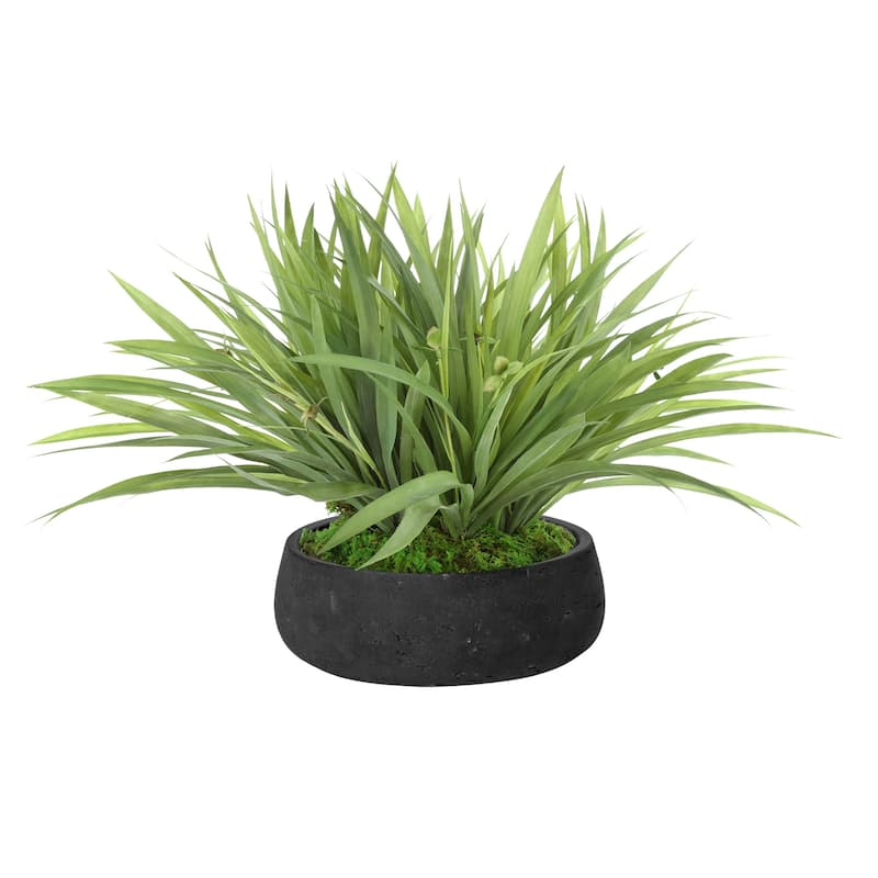 Grass Arrangement in Fiberstone Pot - 15