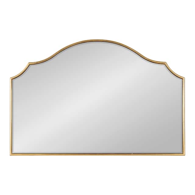 Kate and Laurel Leanna Framed Arch Wall Mirror