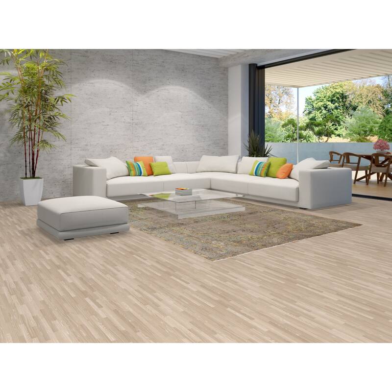 Hand Knotted Oriental 100% Wool Carpet Traditional Medallion Brown Tabriz Area Rug - 11' 0'' X 7' 8''