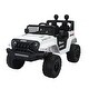 preview thumbnail 17 of 16, Realistic Ride-On Truck for Kids: 12V, 3 Speeds, LED Lights, and Music