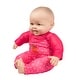 preview thumbnail 5 of 5, 20" Soft Lovely Baby Doll Dressed In Pink