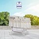 preview thumbnail 5 of 3, Dream On Me Lacy, Portable 2 in 1 Bassinet and Cradle in Brown