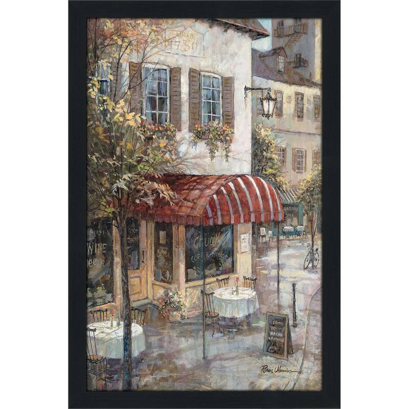"Coffee House Ambience" by Ruane Manning Print on Acrylic
