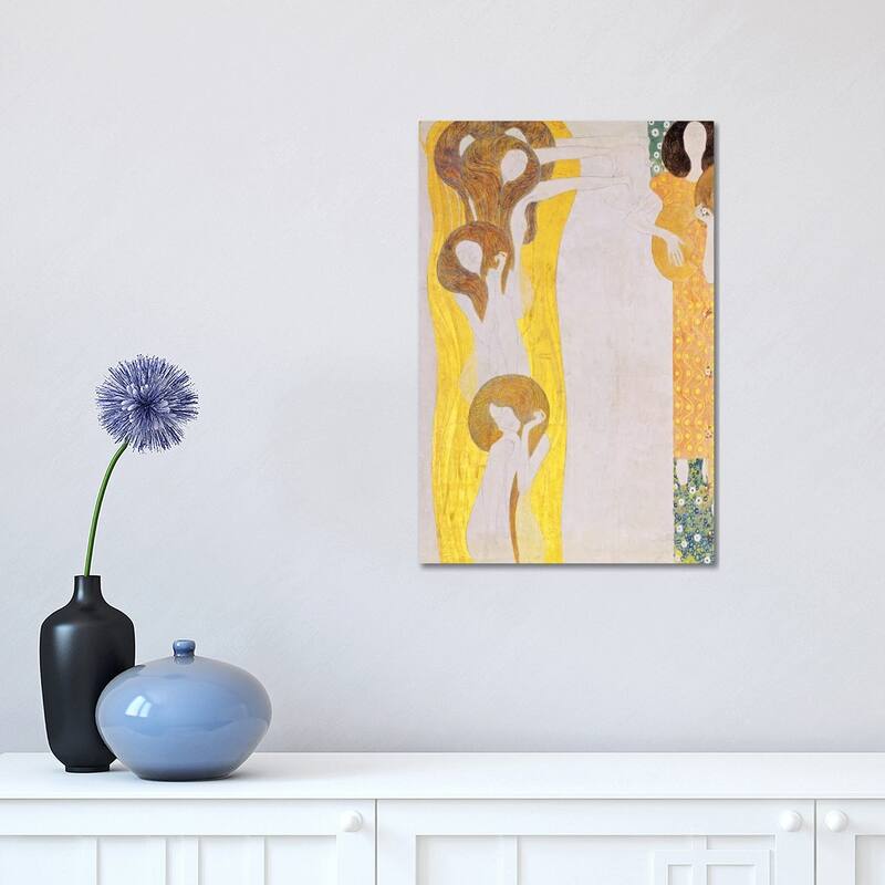 iCanvas "Die Kunste" by Gustav Klimt Canvas Print - 18x12x1.5