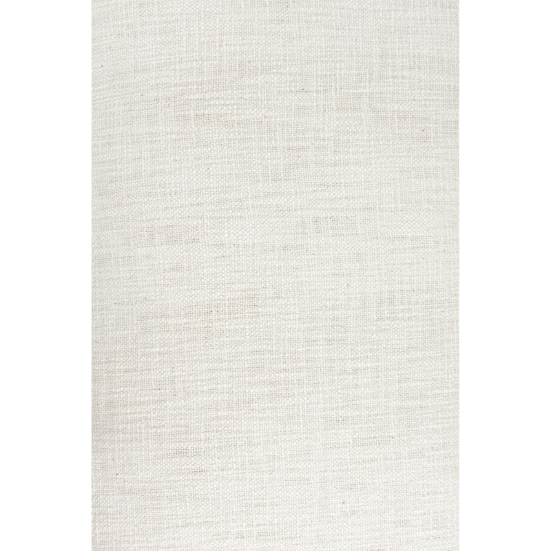 Woven Cotton Slub Lumbar Pillow with Tassels