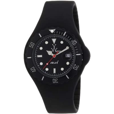 Toy Watch Men's Jelly Black Dial Watch - JY02BK - 6 (36)